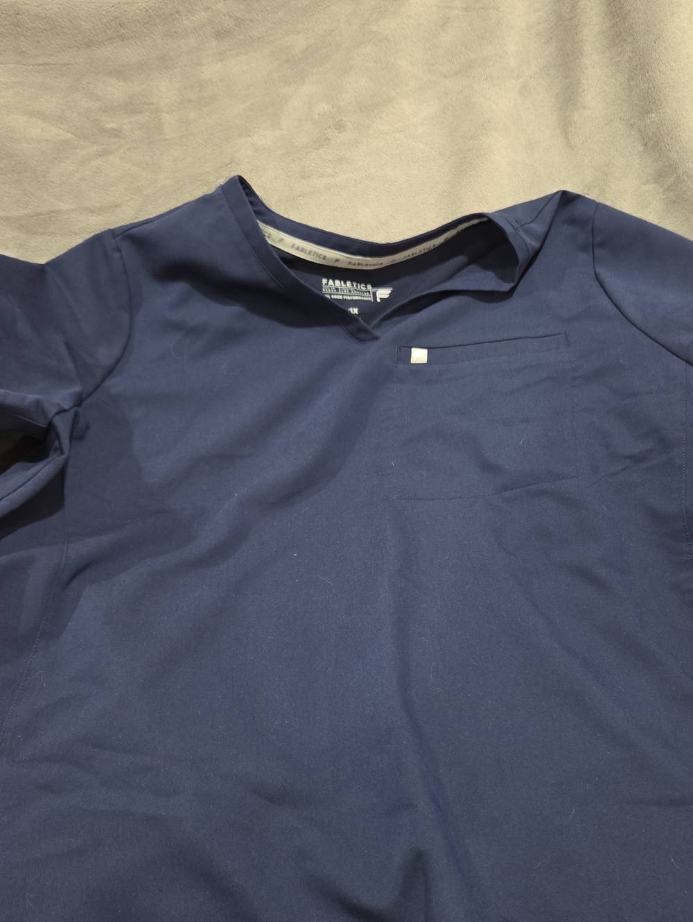 Fabletics Short-Sleeve Scrub Pocket Shirt